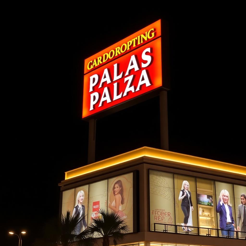Palms Plaza Pylon